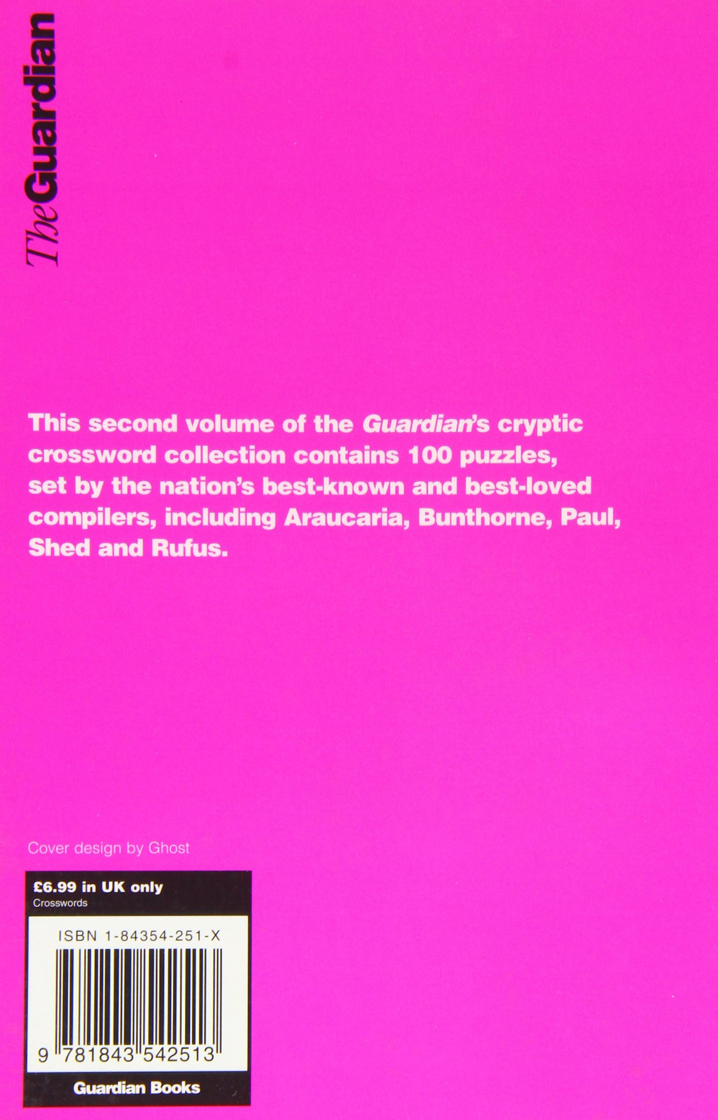Guardian Book of Cryptic Crosswords Volume Two