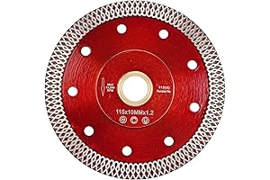 Casaverde 4.5Inch Angle Grinder Diamond Blade for Porcelain Tiles