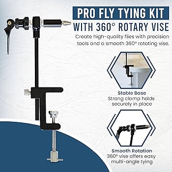 Amazon | Ninnifly フライタイイングキット フライタイイング