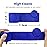 FRESINIDER 9 Rolls Self Adhesive Wrap Athletic Tape Gauze, Breathable Elastic Cohesive Bandage for Sports Injury & Pet (7 Pcs 2 x 5 Yards + 2 Pcs 1 X 5 Yards) (Dark Blue)