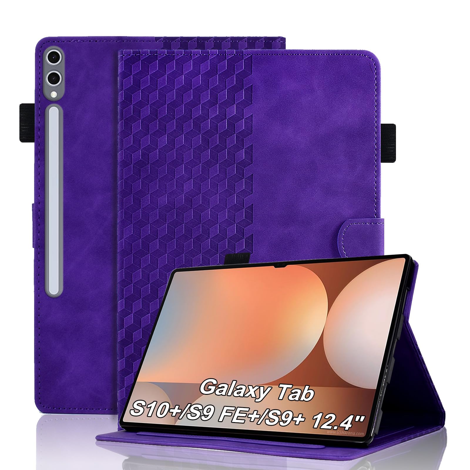 Case for Honor Pad X8a 11 Inch Tablet 2024 Protective Case Premium Leather Folio Smart Case with Auto Sleep/Wake Pen Holder Card Slot for Honor Pad X8a- Dark Green — view 265