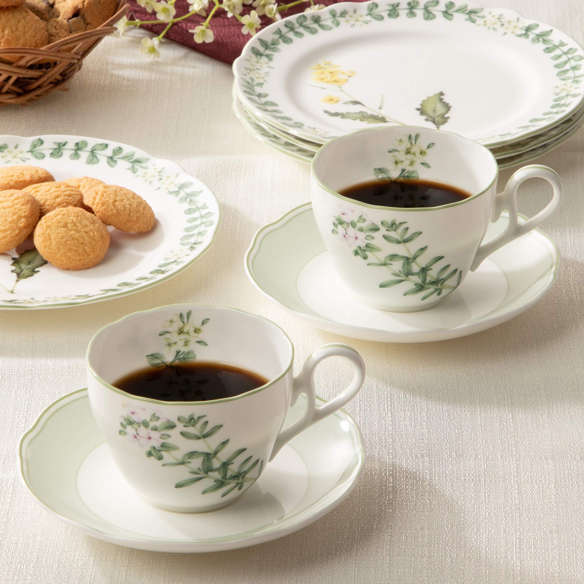Amazon.co.jp: Noritake ノリタケ カップ & ソーサー ( ペアセット 
