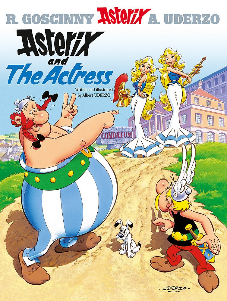 ASTERIX ALBUM 31: ASTERIX AND THE ACTRESS (HB)