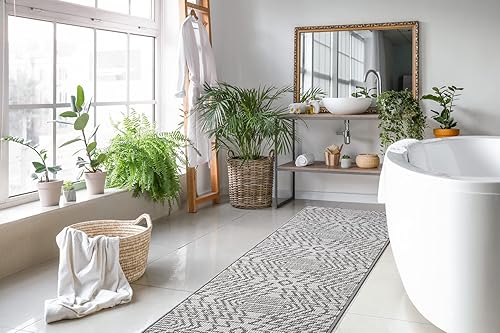 Miniatura 6 de Alfombra de pasillo de estilo suroeste de tamaño personalizado para pasillo ancho, entrada, cocina, cuarto de servicio, con respaldo de goma