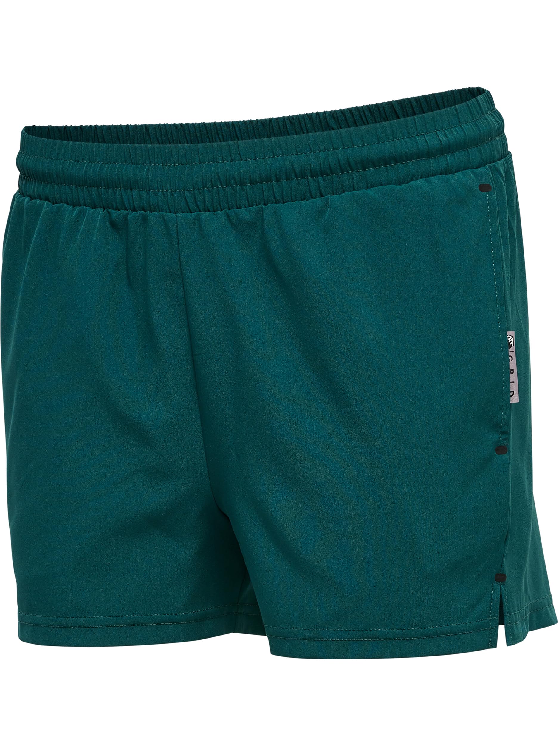 hummel Hmlmove Grid Woven Women's Shorts Deep Teal