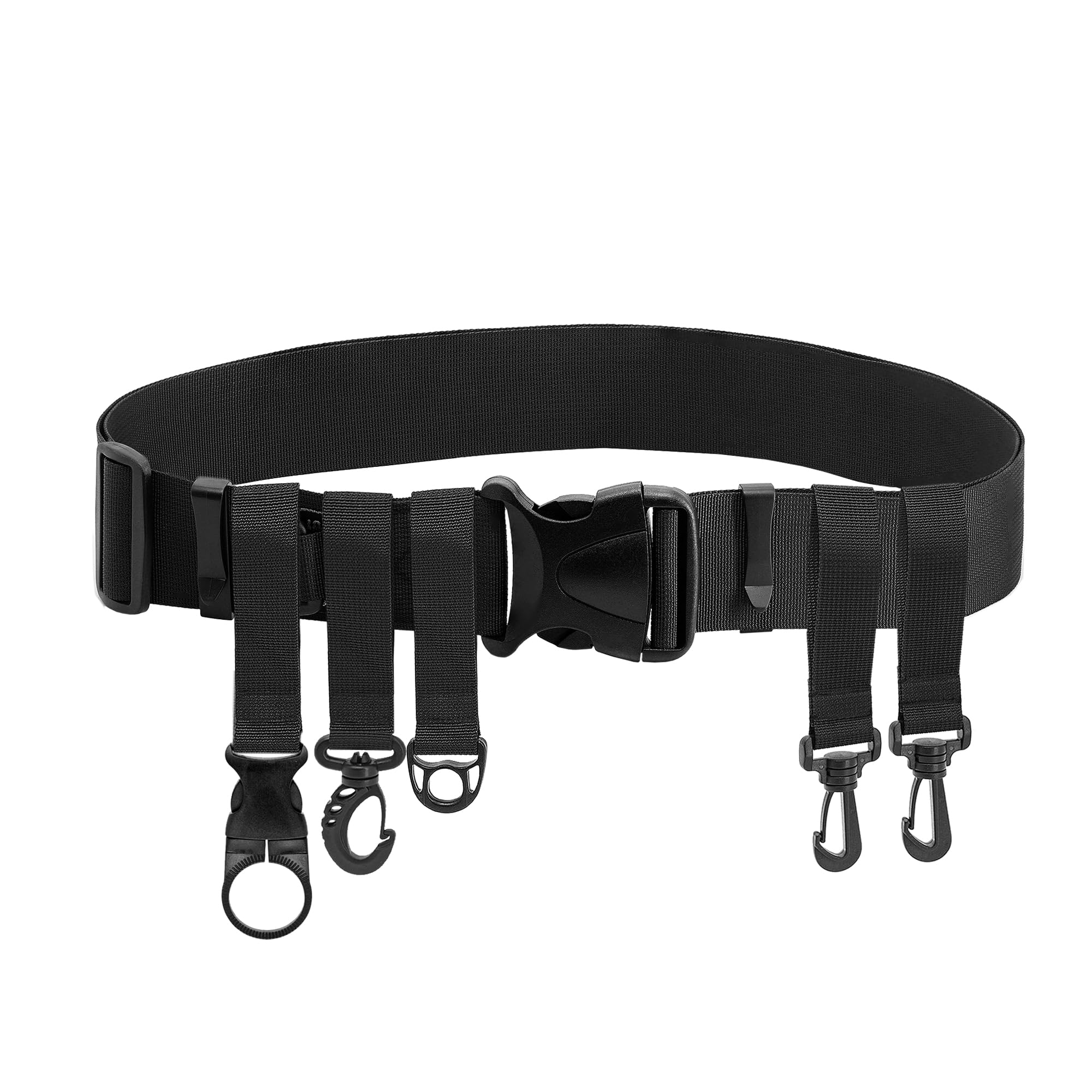 Ceinture Porte-Canne à Pêche Réglable - Support Pour Surf Casting, Kayak, Cuissardes, 3 Crochets