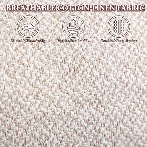 Miniatura 5 de HollyHOME Silla decorativa moderna de mediados de siglo, cómoda silla de lectura con cojín suave, silla grande de tela con marco de metal, sillas