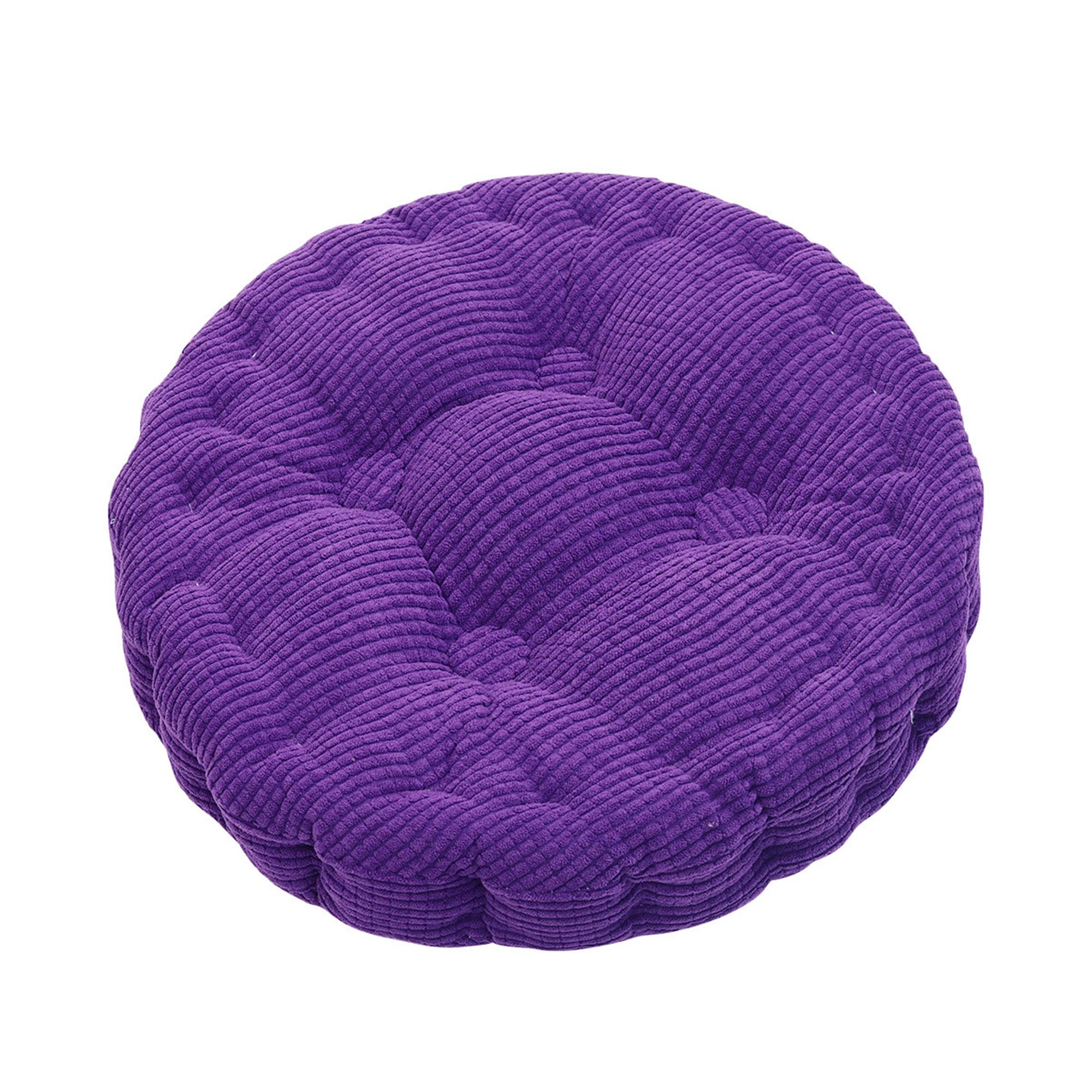 SVFOEBJM Comfortable 7cm Thick Round Dining Chair Cushions - Stylish & Durable Soft Seat Pads for Indoor/Outdoor Use, Office, Garden, Kitchen - Enhance Your Seating Experience