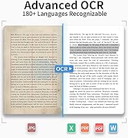Vista 3 de CZUR Shine - Escáner de documentos portátil ultra inteligente, escáner de libros delgados con OCR, cámara de documentos USB para computadora