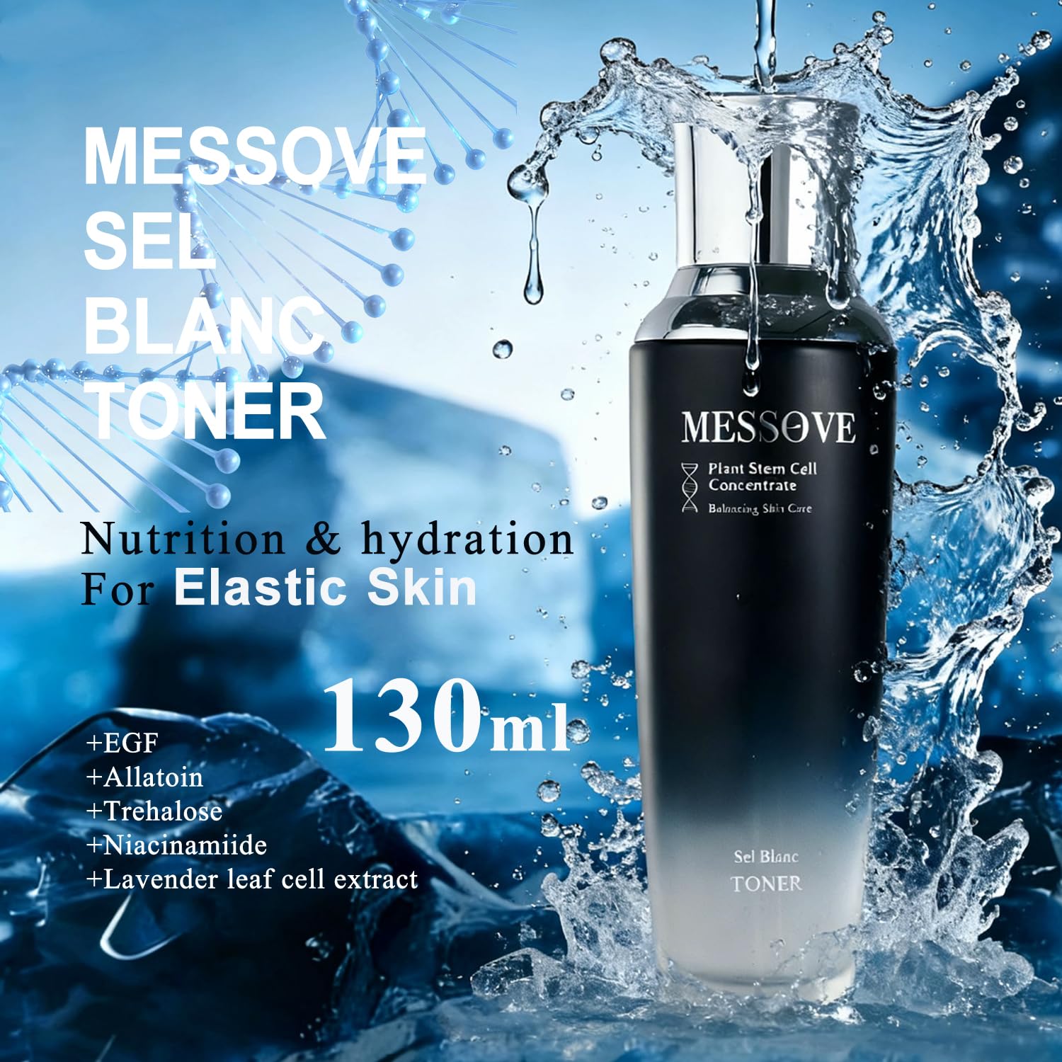 8-in-1 Pflege- & Anti-Rückenschmerzen-Skincare-Set - 1 Gesichtscreme & 1 Toner & 1 Gesichtslotion & 1 Essence & 2 Augencreme & 2 Reise-sets - Niacinamide & Hyaluronsäure - Koreanische Skincare