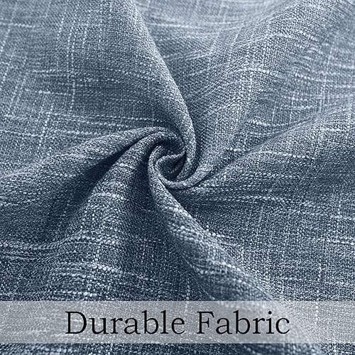 Miniatura 5 de Cortina de Puerta de Ventana Ombré de 100" Extra Ancha con Filtrado de Luz, Estampado Degradado en Tela Mezcla de Rayón, Cortina de Tratamiento para