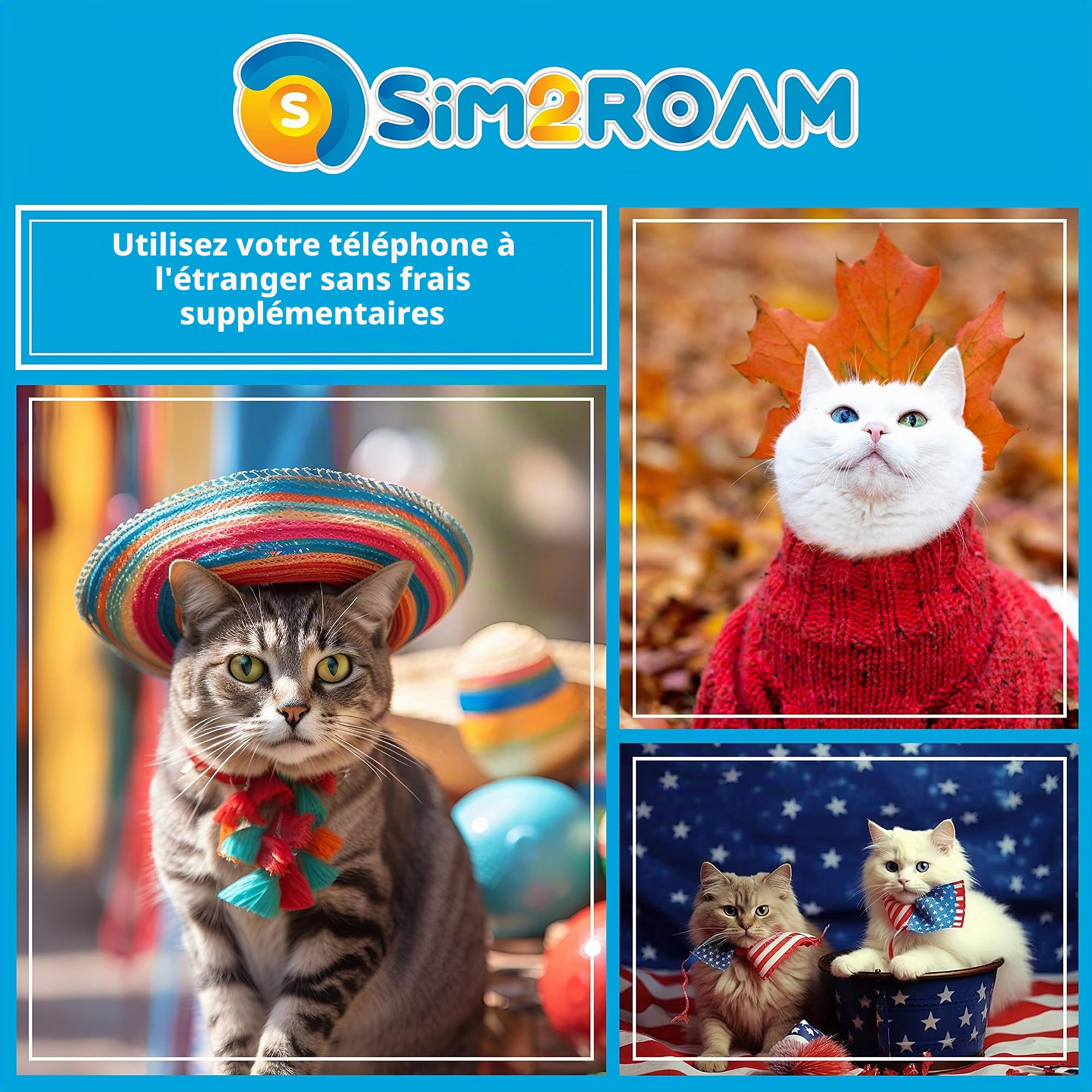 USA Canada Mexique AT&T Carte SIM | Données haute vitesse illimitées/appels/SMS | ATT SIM carte US, USA, Californie, Canada, Mexique | Compatible uniquement avec iPhone (21 jours)