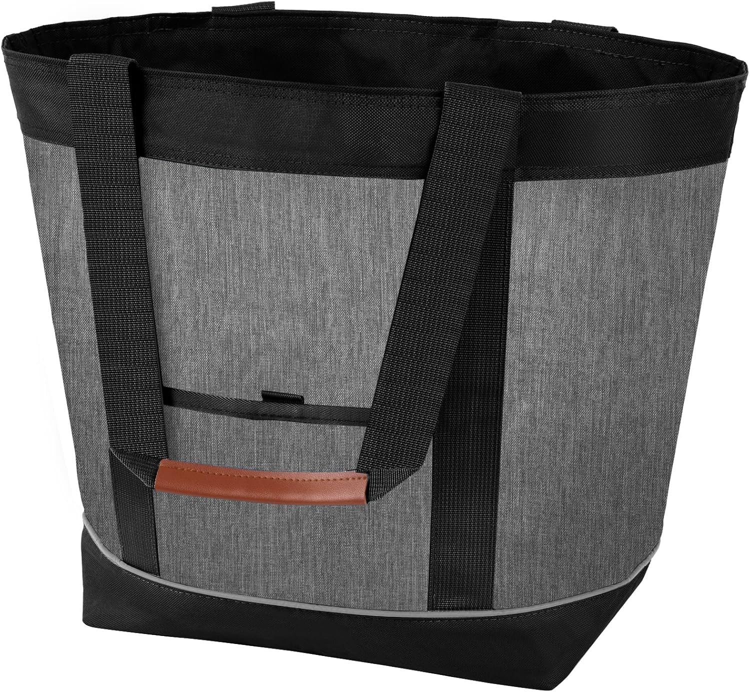 Insulated Cooler Bag, Reusable 30 Cans Insulated Bag, Soft Portable Grocery Bags for Shopping Food Travel Beach Camping