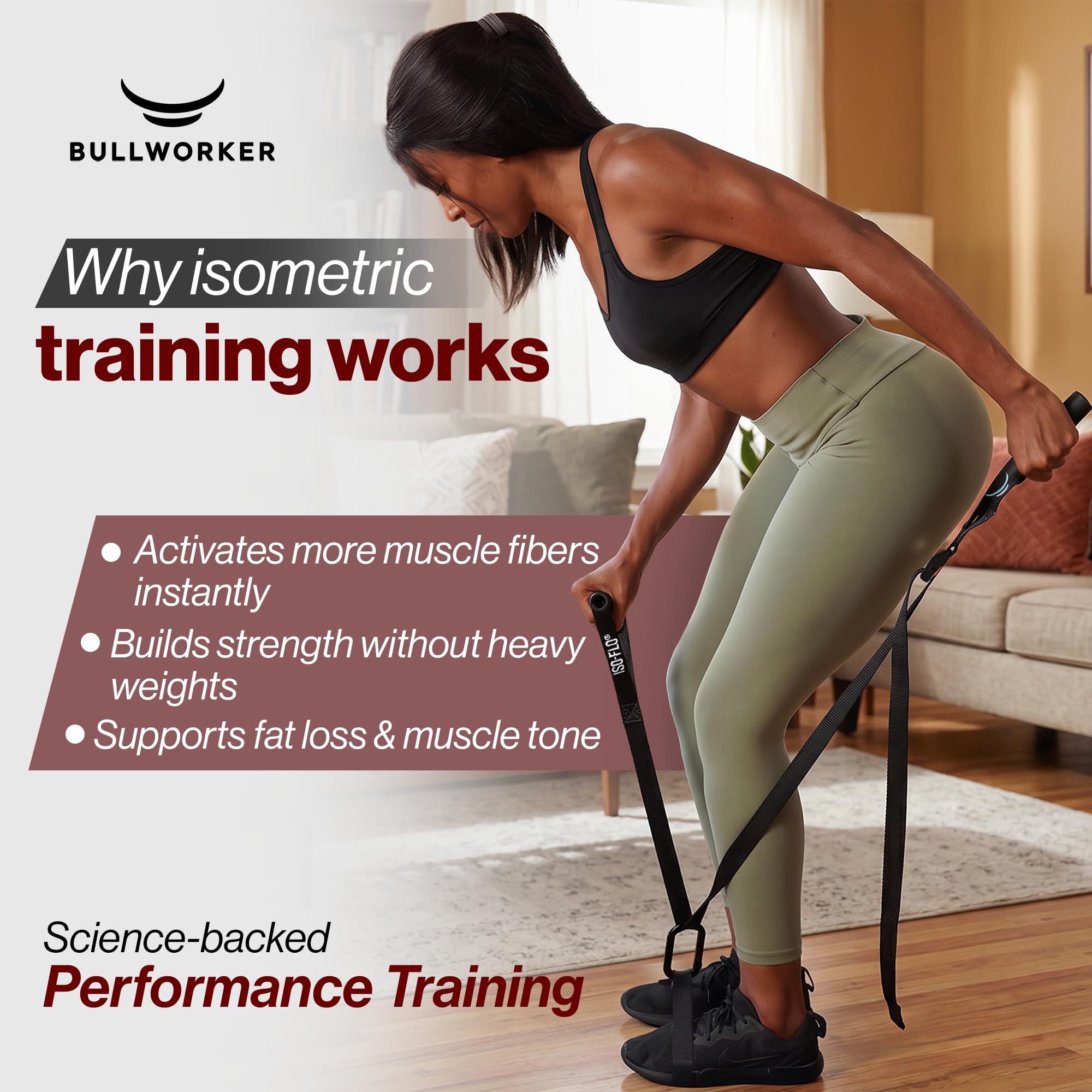 ISO-FLO by Bullworker - Total Body Fitness con isometria e ISO-MOTION per prestazioni di movimento