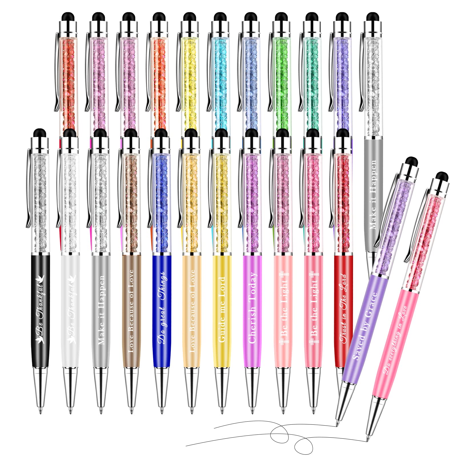 Buy 24Pcs Bible Verse Pens, Religious Pens, Christian Pens, Scripture