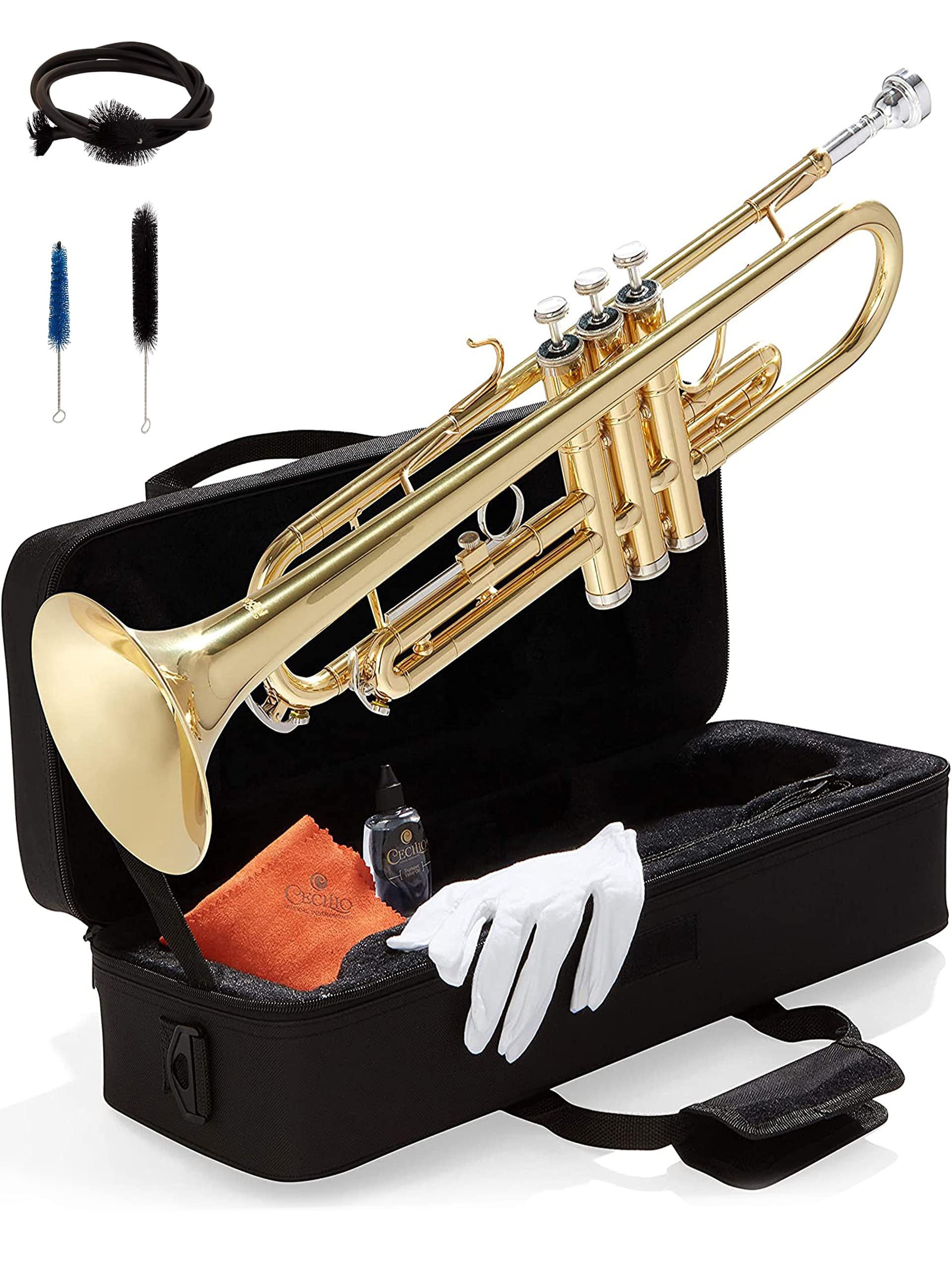 Mendini By Cecilio Bb Standard Trumpet Set