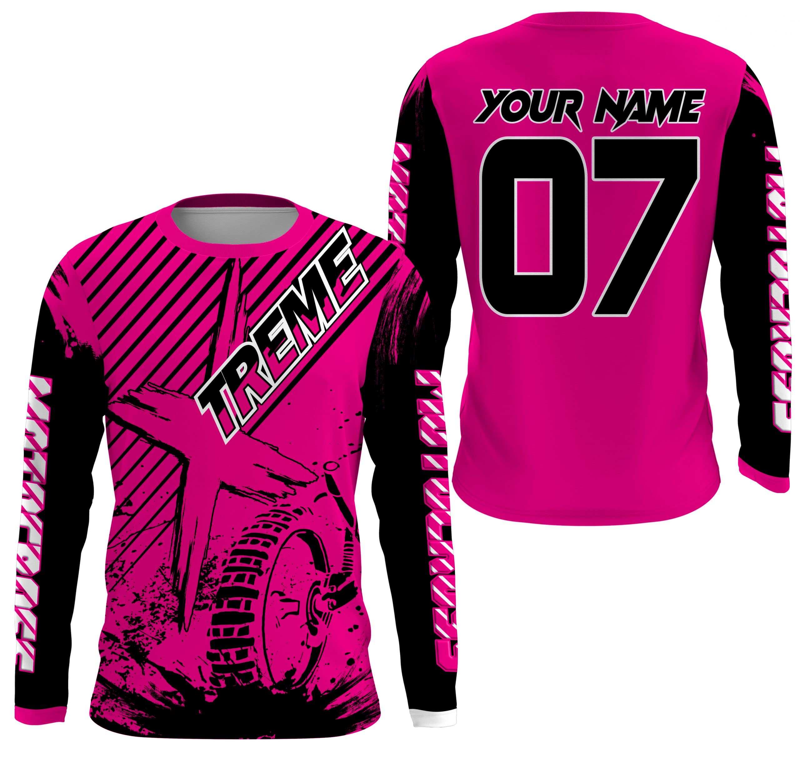 PIONAMZIOZ Personalized MX Jersey UPF30+ Extreme Kid&Adult Motocross Biker Girl Racing Shirt Motorcycle PDT275