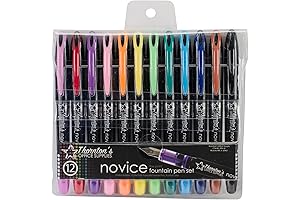 Thornton's Art Supply Disposable Fine Fountain Pens - Enriching Your Nail Art Masterpieces