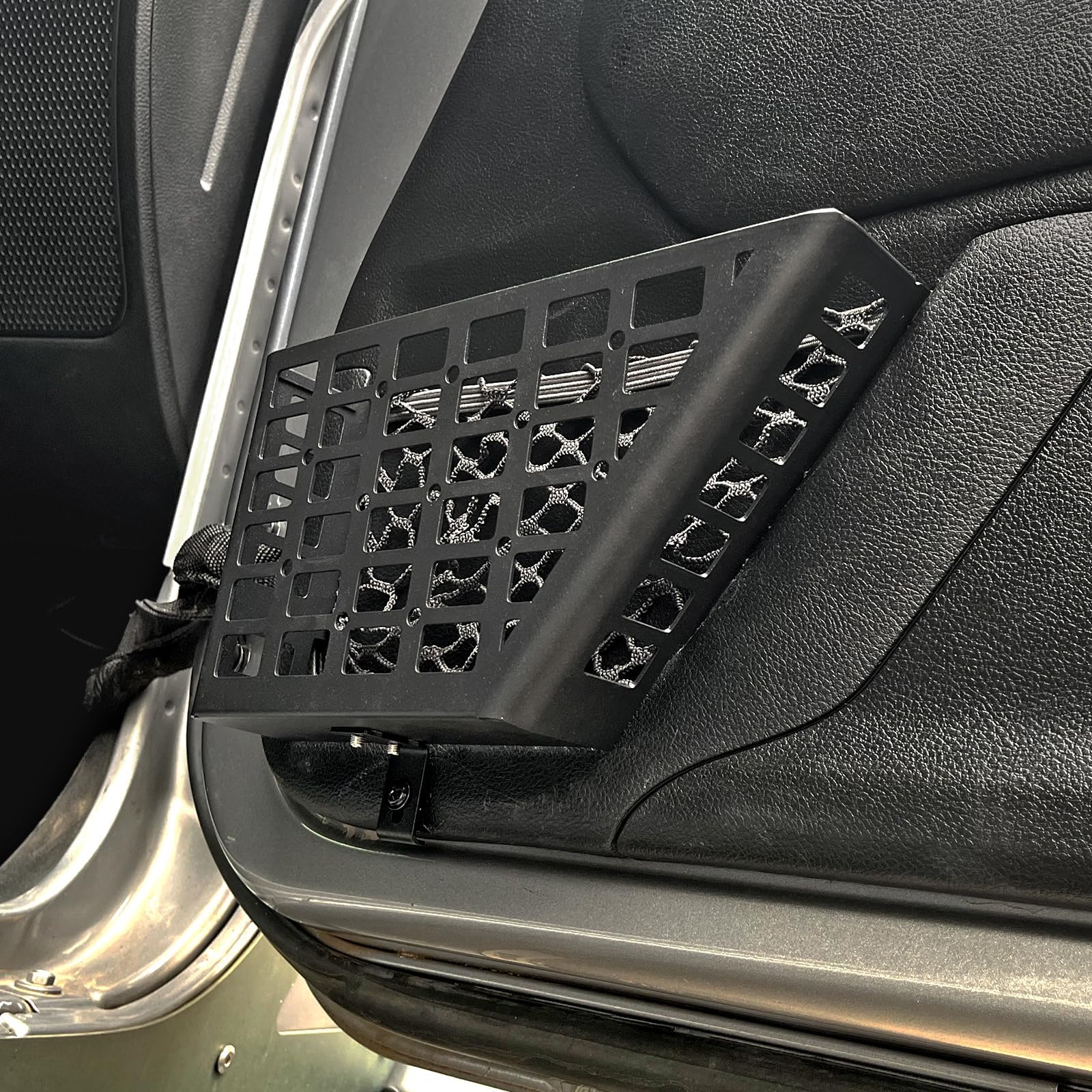 Metall Haustür Lagerung Taschen, Türseite Einfügung Organizer Box für 2007-2018 Jeep Wrangler JK JKU 2/4 Tür Edelstahl Neueste Aufrüstung