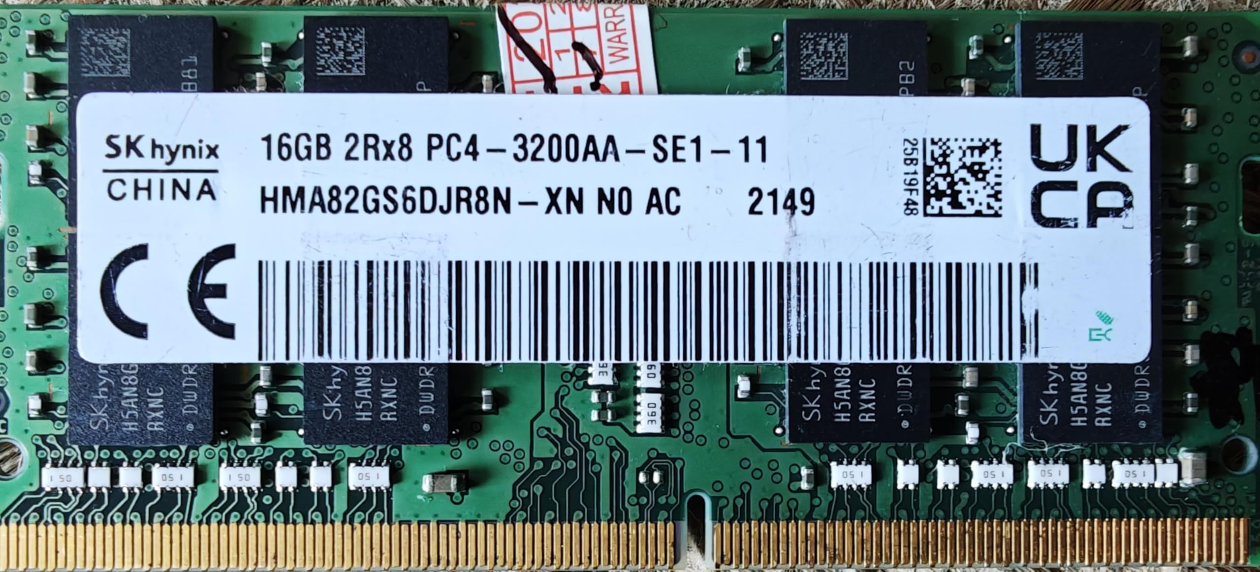 Amazon.in: Buy 16GB DDR4 3200MHz Laptop RAM (SO-DIMM, PC4-3200AA