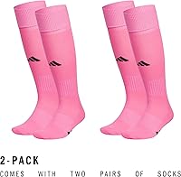 Vista 47 de adidas Rivalry Soccer 2.0 OTC, Workout Compression Socks-Over The Calf Negro/Blanco