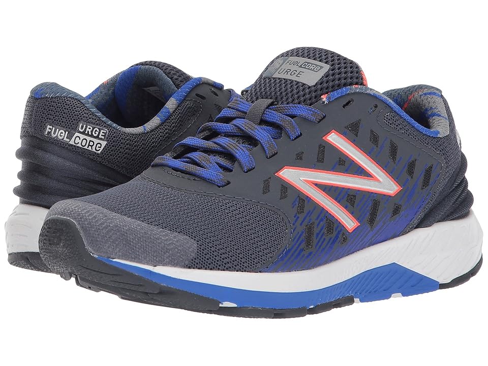 

New Balance Kids KJURGv2Y (Little Kid/Big Kid) (Grey/Pacific) Boys Shoes