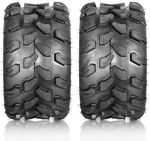 Juego de 2 neumáticos ATV UTV 18x9.5-8 18x9.5x8 Rango de carga B neumáticos todo terreno 4PR sin cámara