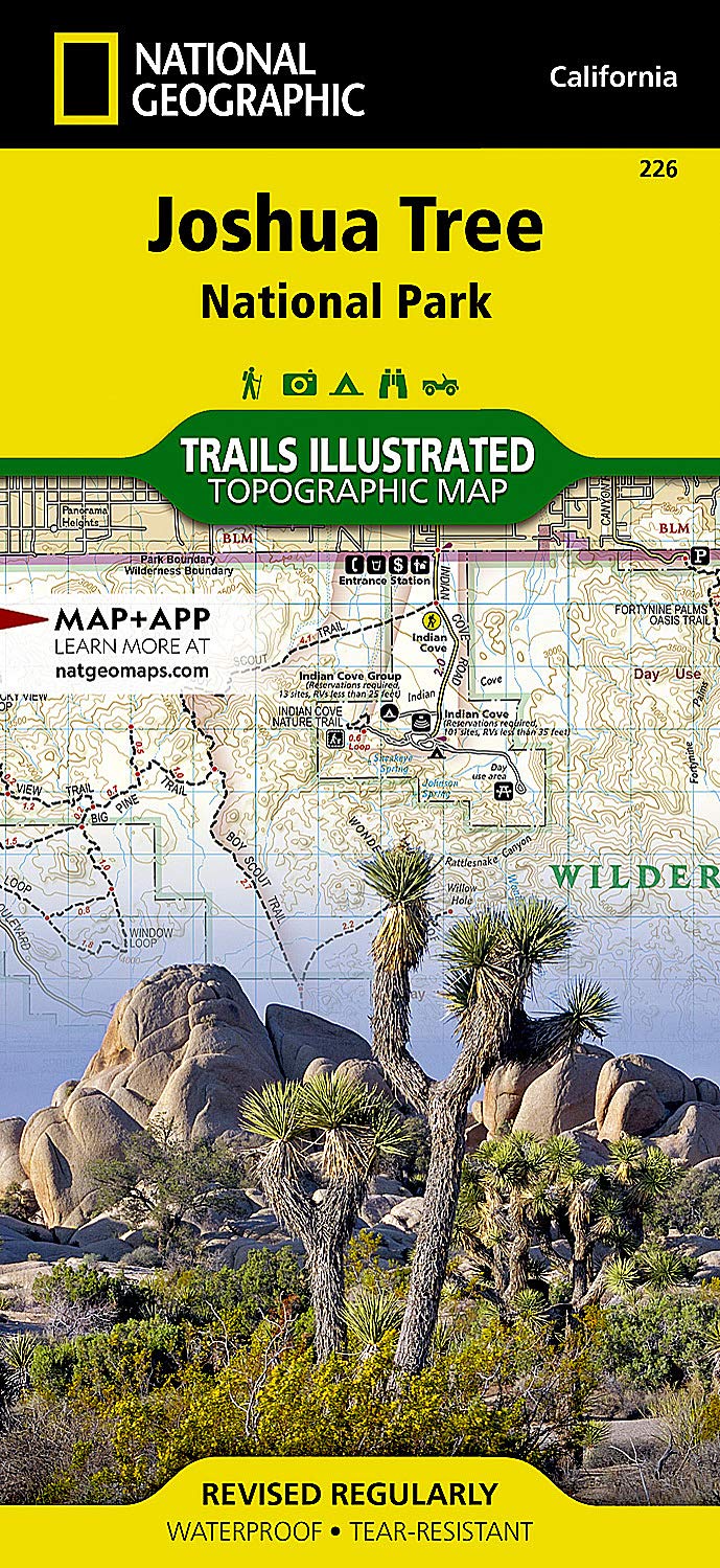 Joshua Tree National Park: Trails Illustrated National Parks