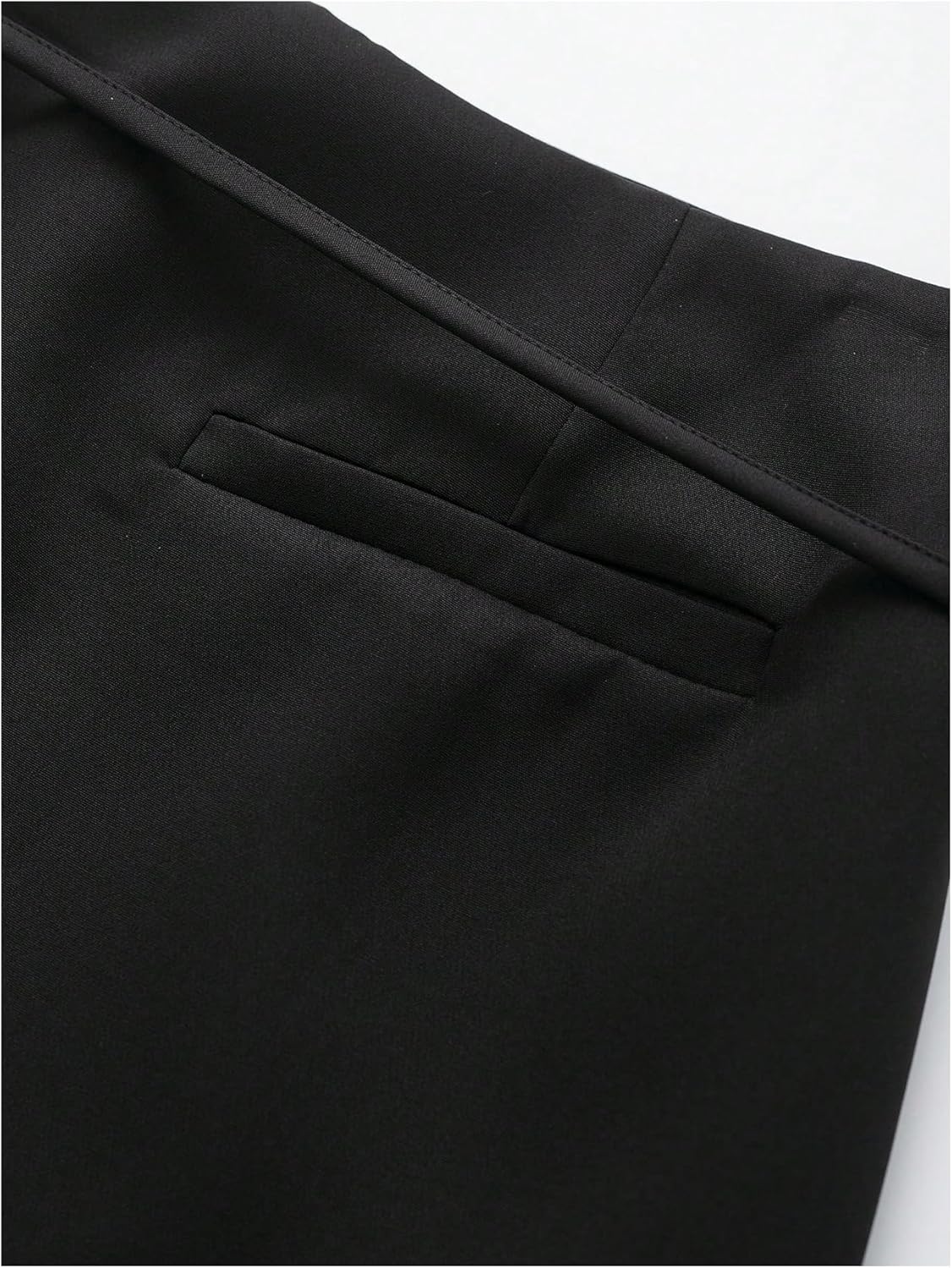 SHENHE Women's Dressy Casual Mini Skirt Skort with Shorts Underneath Bodycon Fall Shorts Skort - Image 5