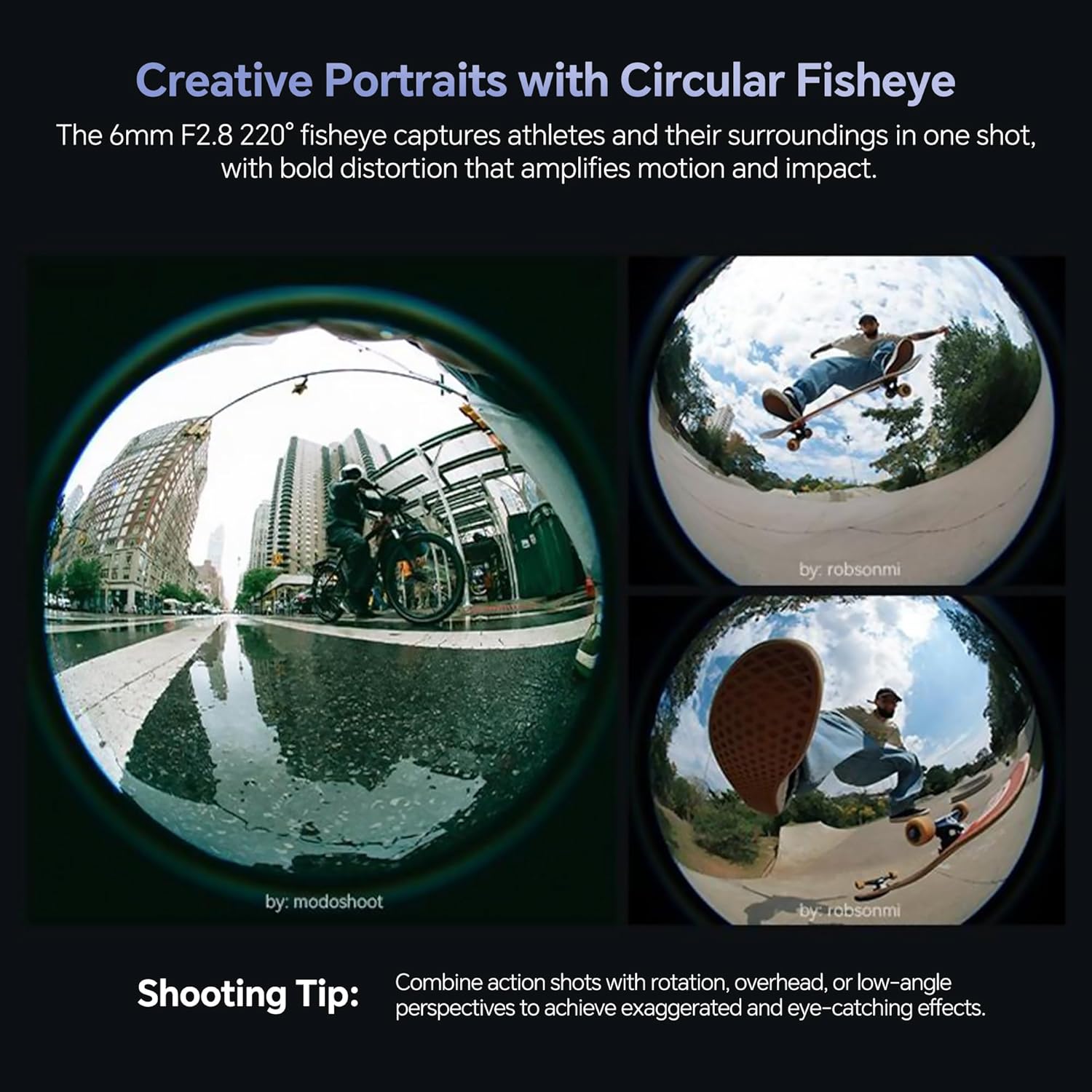 AstrHori 6mm F2.8 Full-Frame Circular Fisheye Lens, 220° Ultra-Wide Angle, Manual Focus, Ideal for Landscape, Architecture & Creative Photography (Fit for E-Mount)