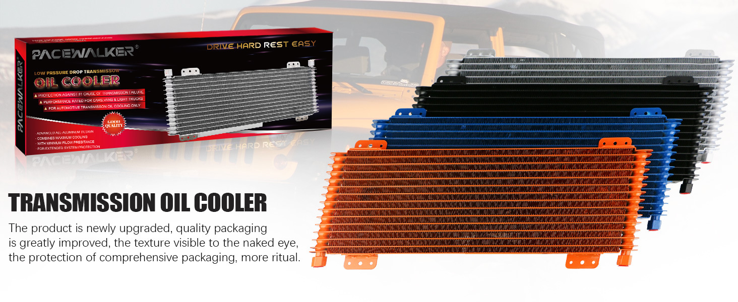 Amazon.com: PACEWALKER Transmission Oil Cooler 40,000 GVW Low