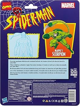 当時物！MARVEL UNIVERSE SCORPION マーヴェルフィギュア Amazon.co.jp: ハズブロ スパイダーマン マーベル・レジェンド