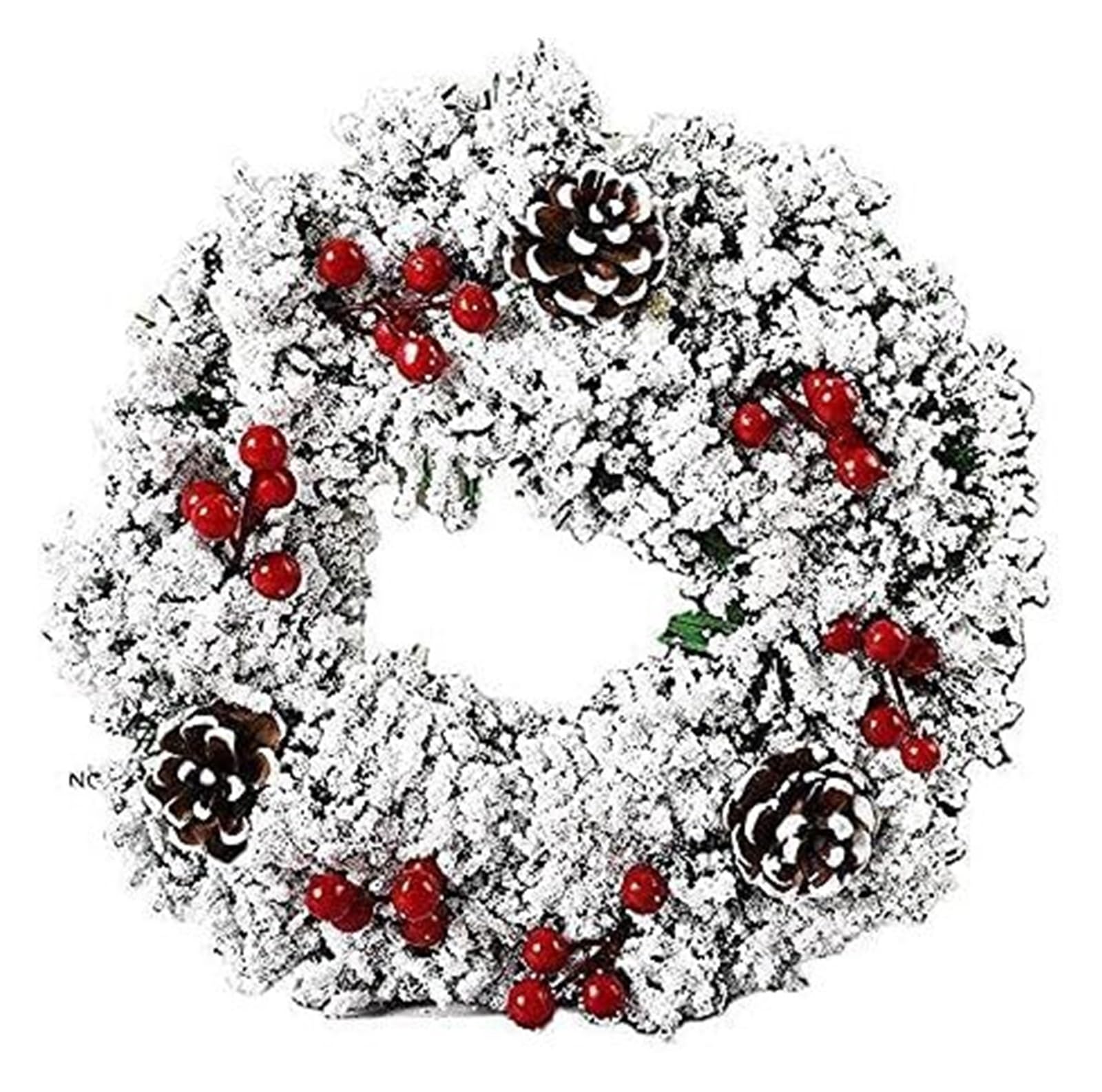 ghirlanda natalizia, Decorazioni ghirlanda artificiale Corona ornamento di NataleDecorativo