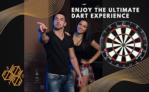 Miniatura 9 de Juego de 6 dardos de punta de acero Dardos profesionales para diana incluye barriles + ejes de plásticoaluminio + juntas tóricas + vuelos +