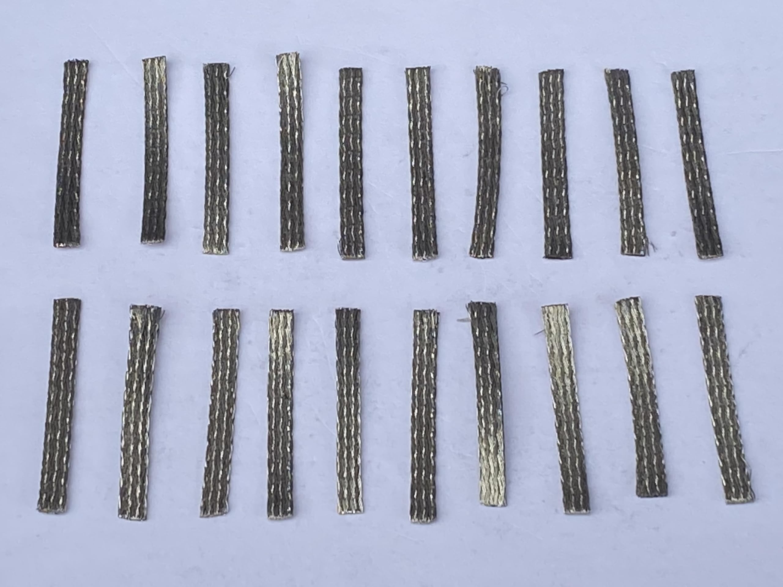 SSC Slot Cars Replacement Spares Easyfit 8, 20 Short and Long Braids for Car Guide Blades Compatible for Scalextric Slot Cars Models, Toy DIY Parts Accessories 20 Short