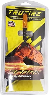 SAS Southland Archery Supply TruFire Spark Youth Buckle Foldback Archery Bow Release - Orange