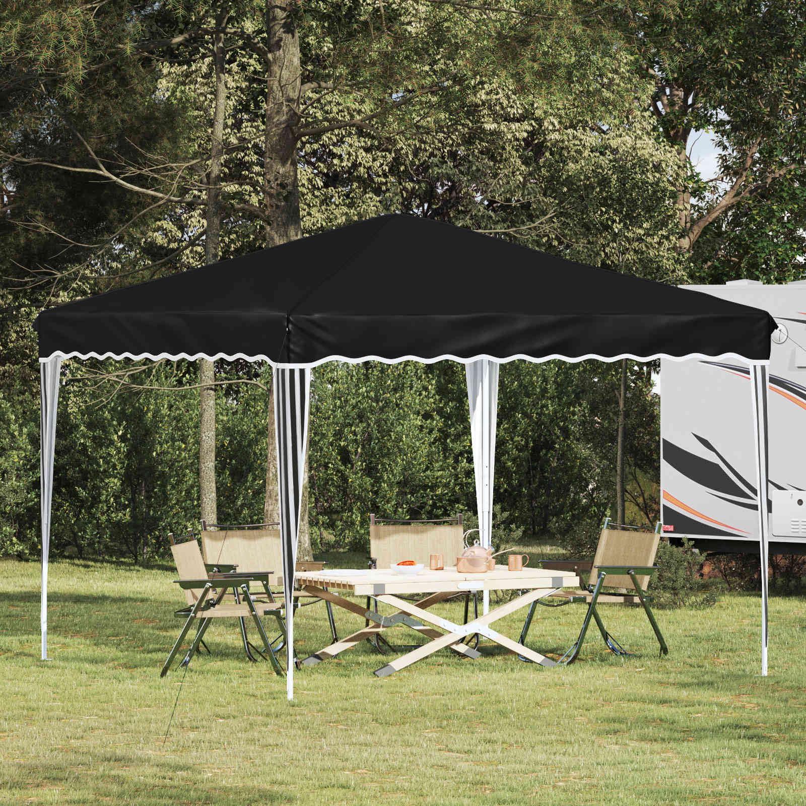 Namiot Oxford Pop-up 288x288x245 cm antracytowy