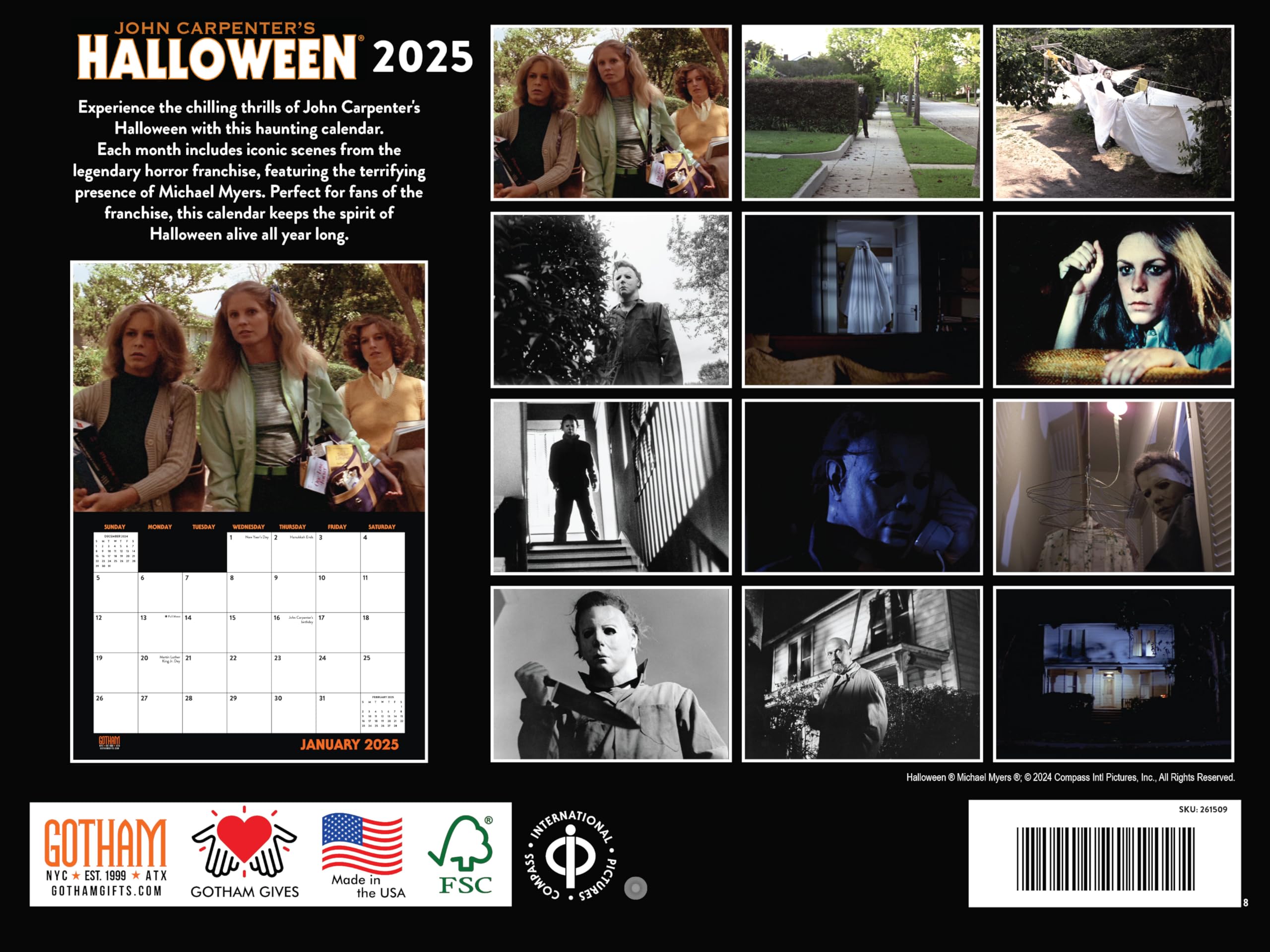 Amazon | ハロウィンカレンダー 2025 ホラー映画 ジョン