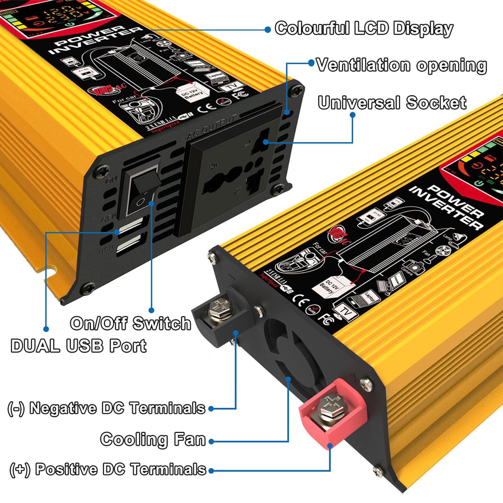 Kit di energia solare off-grid da 6000 W(220V)