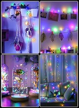 Amazon.com: 33Ft 100LED Outdoor String Lights, Fairy Lights