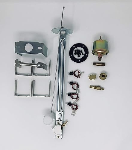 Miniatura 6 de Compatible con Dodge Truck 1941, 1942, 1943, 1944, 1946 1947, juego de paneles de tablero de tablero de calibre 5, color marrón