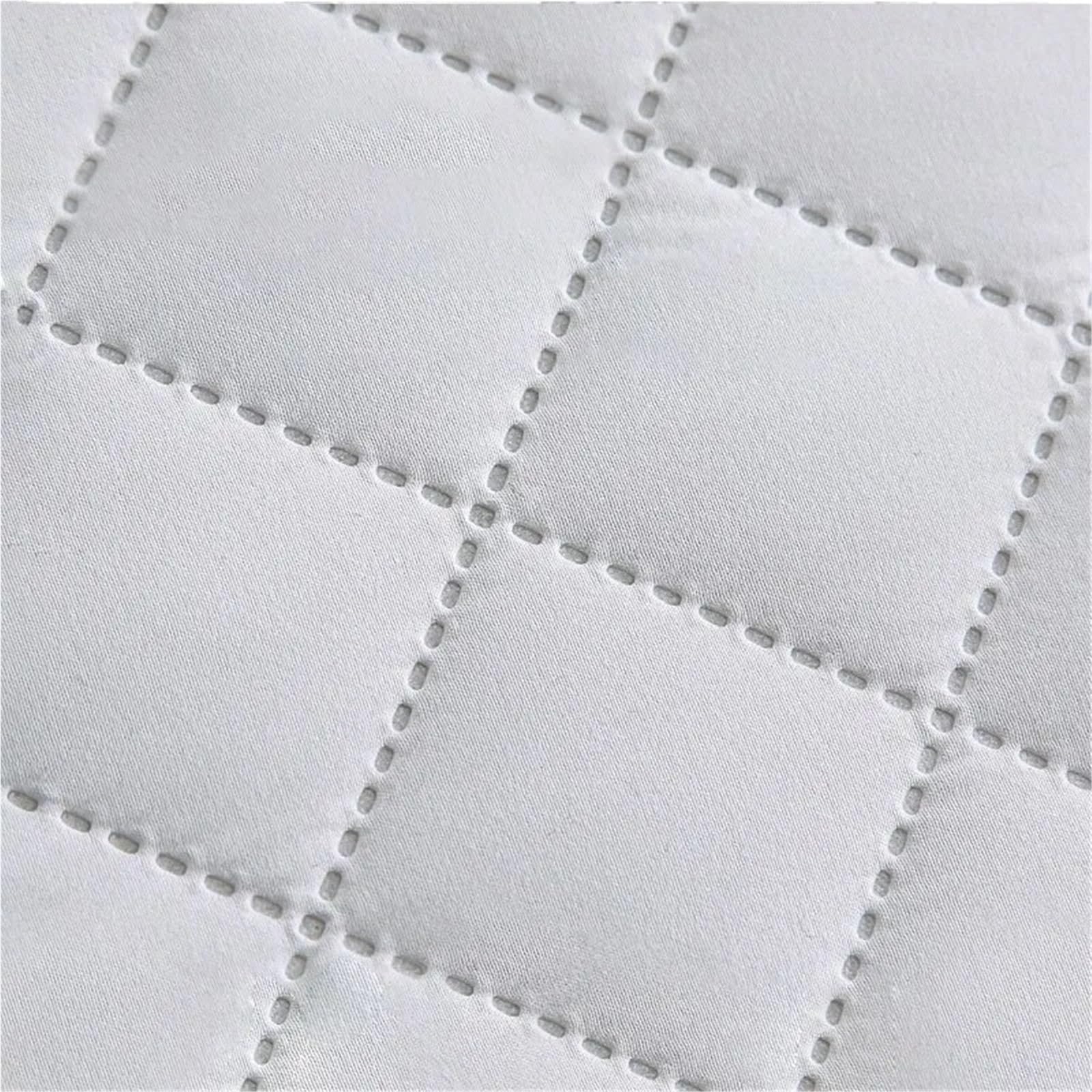 Funda Protectora de colchón Lavable con Banda elástica (Funda Almohada no incluida) para ColchóN(White,90x200cm)