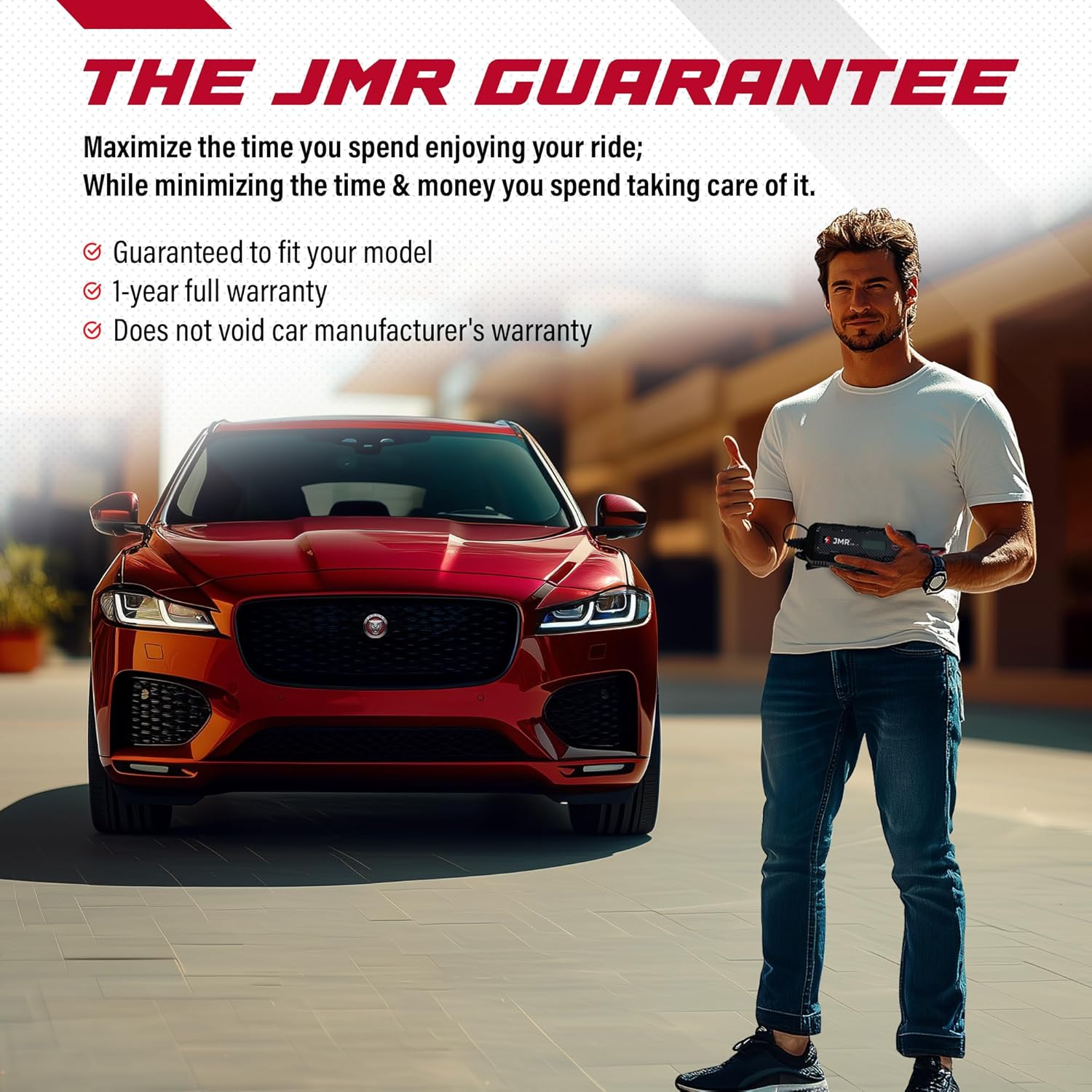 Jaguar Battery Charger Trickle Charger Conditioner Maintainer (No Lithium Mode) 6A 12V