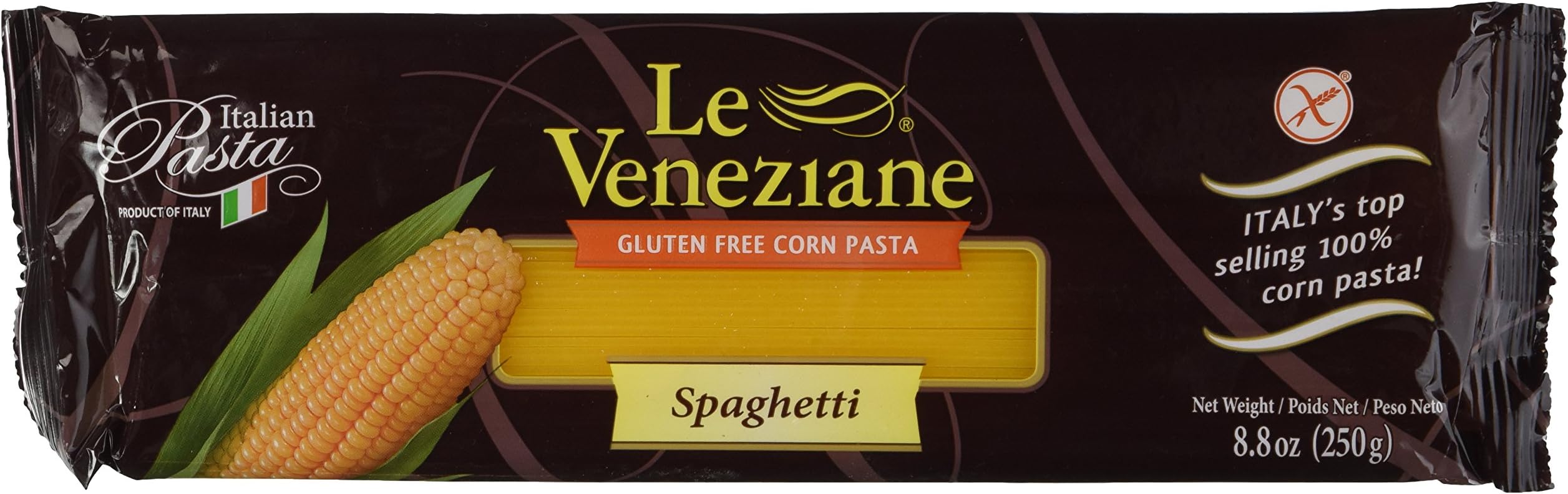 Le Veneziane - Italian Spaghetti [Gluten-Free], 8.8 Ounce (Pack of 4)