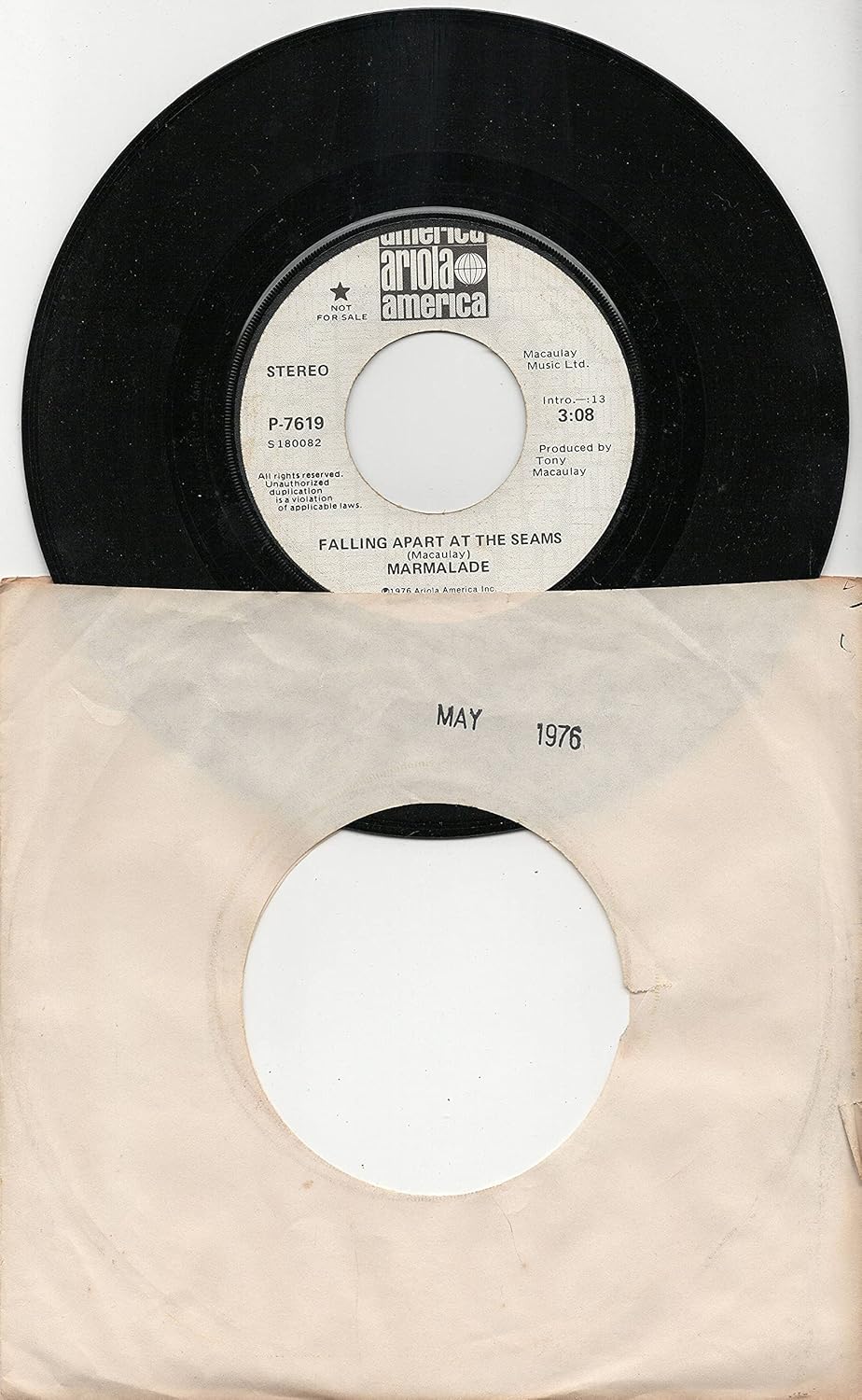 Marmalade Marmalade Falling Apart at the Seams (308 Stereo Version