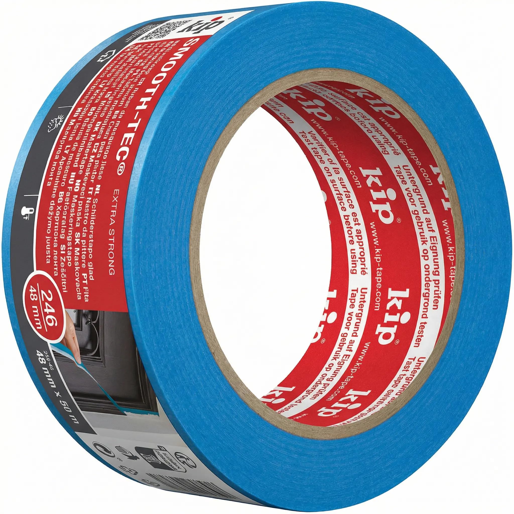 Kip® 222848 246 Premium Outdoor Washi-Tec® Masking Tape 48Mm X 50M