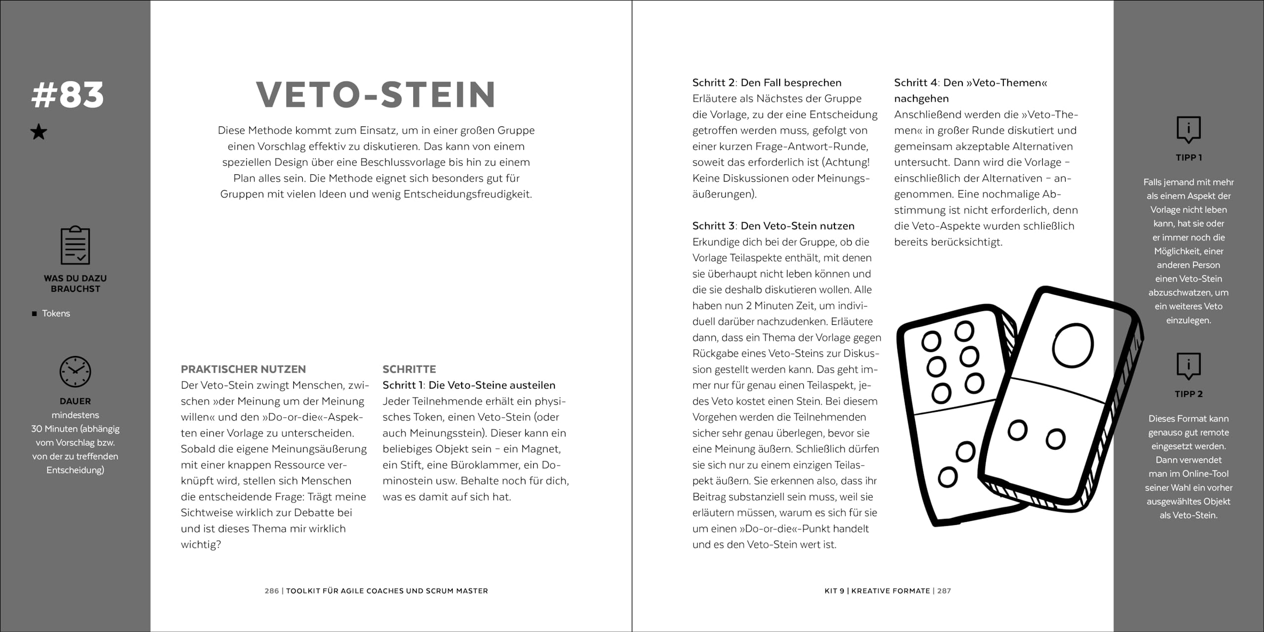 Toolkit für Agile Coaches und Scrum Master: 99 kreative Übungen und Workshop-Formate