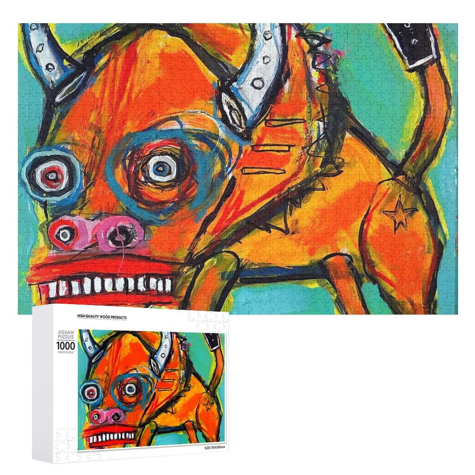 Amazon | ジャン＝ミシェル バスキア ジグソーパズル 1000ピース
