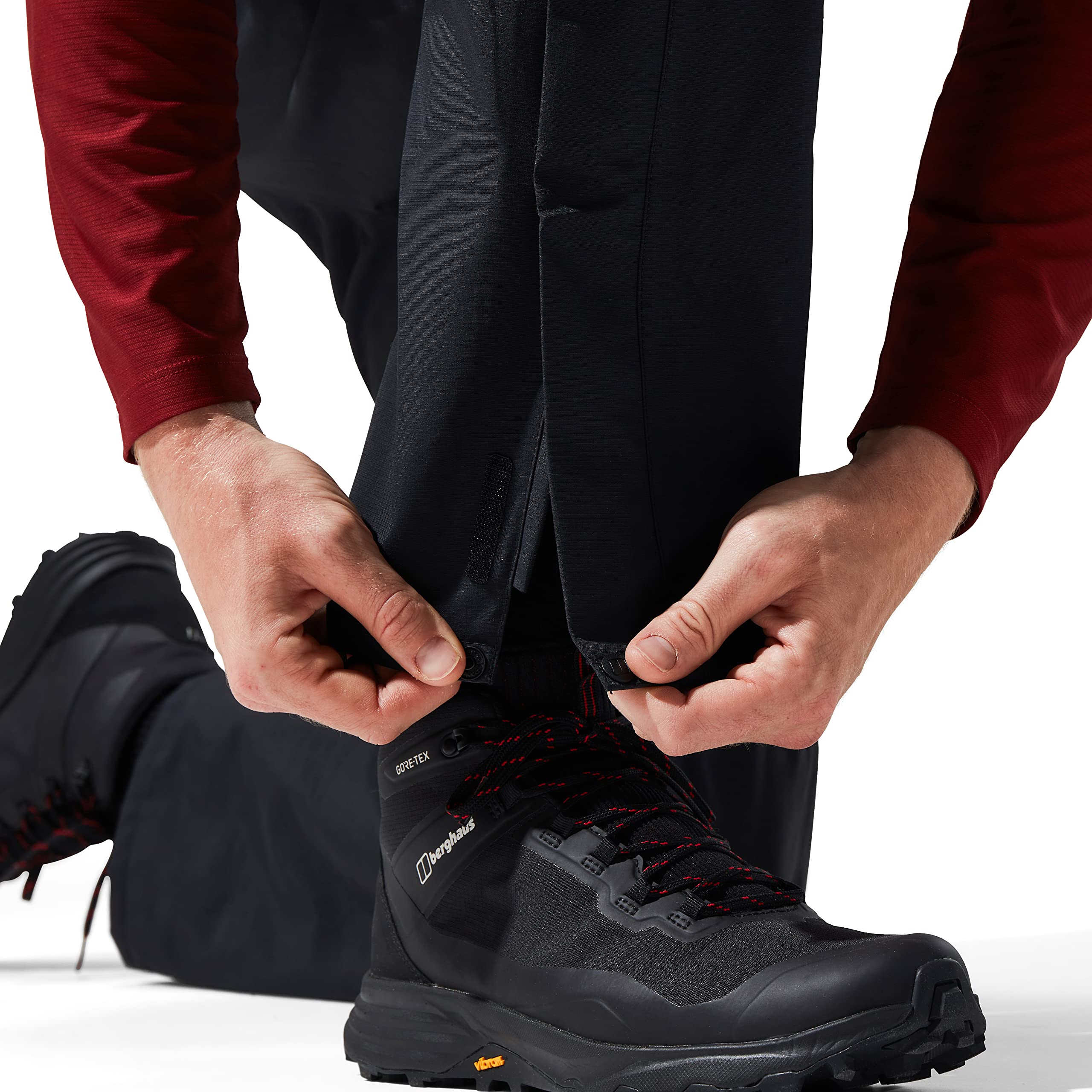 Berghaus Men's Hillwalker Gore-Tex Waterproof Trousers, Durable, Comfortable Rain Pants