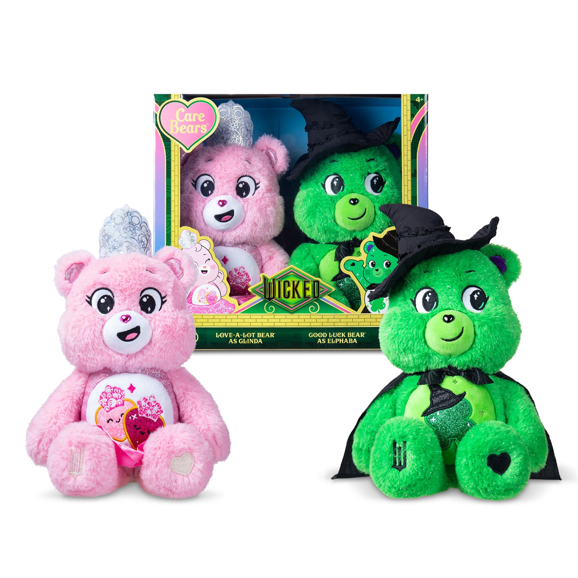 Care Bears - x Wicked 2-Pack - Love-a-Lot Bear as Glinda & Good